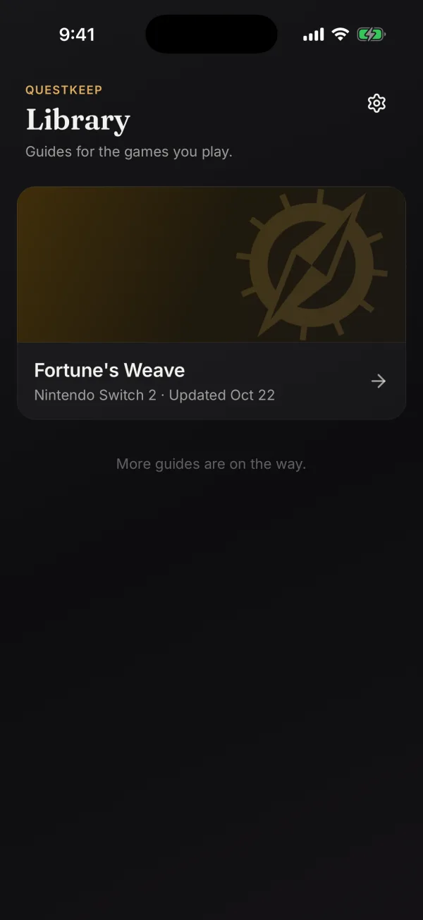 One library for every game